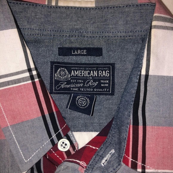 American Rag Plaid Button Up - Picture 2 of 3